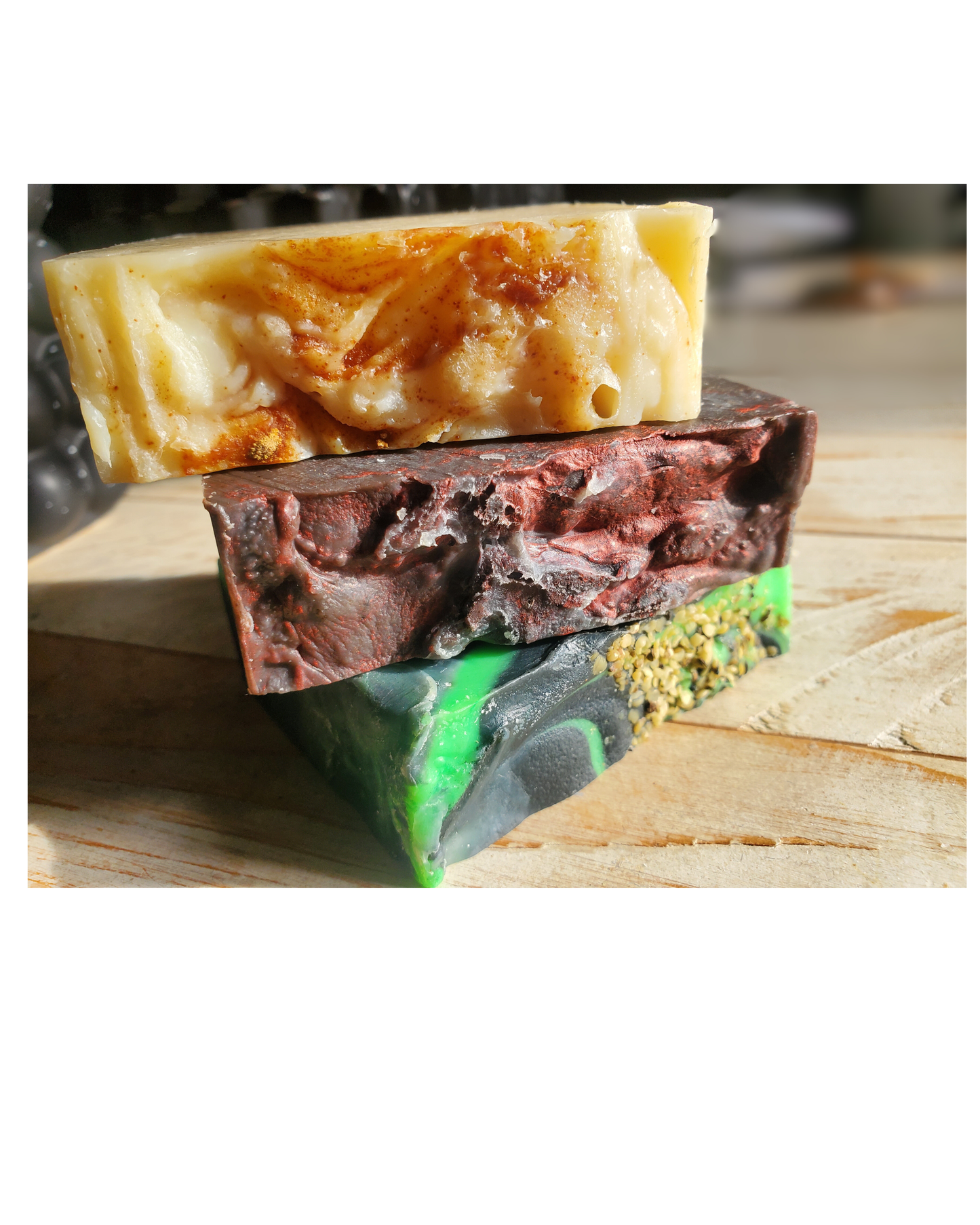 3-in-1 Soap Bundle – Energize, Cleanse, and Recover Naturally