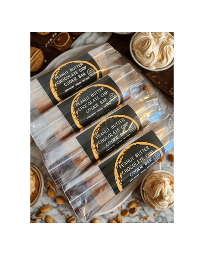 Peanut Butter Chocolate Chip Cookie Bar (pack of 6)