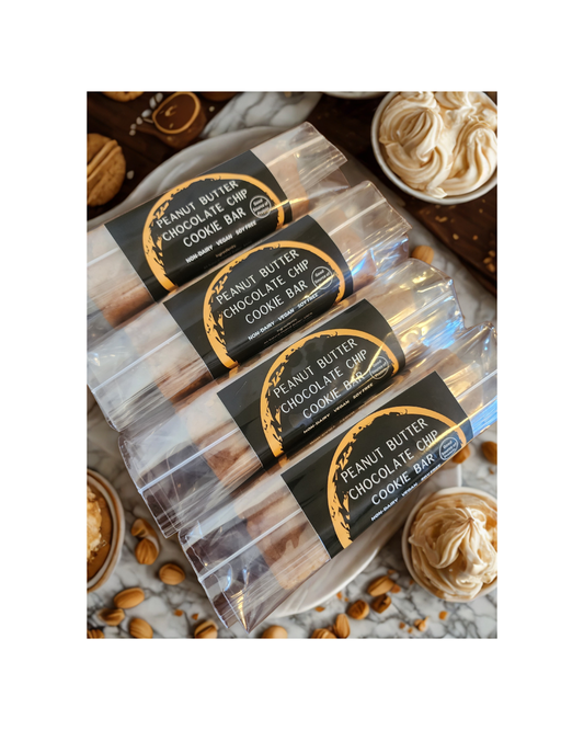 Peanut Butter Chocolate Chip Cookie Bar (pack of 6)