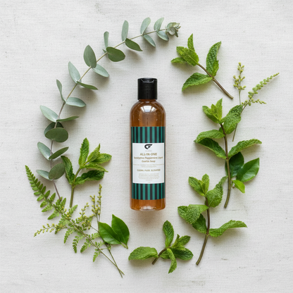 Eucalyptus Peppermint Liquid Castile Body Wash