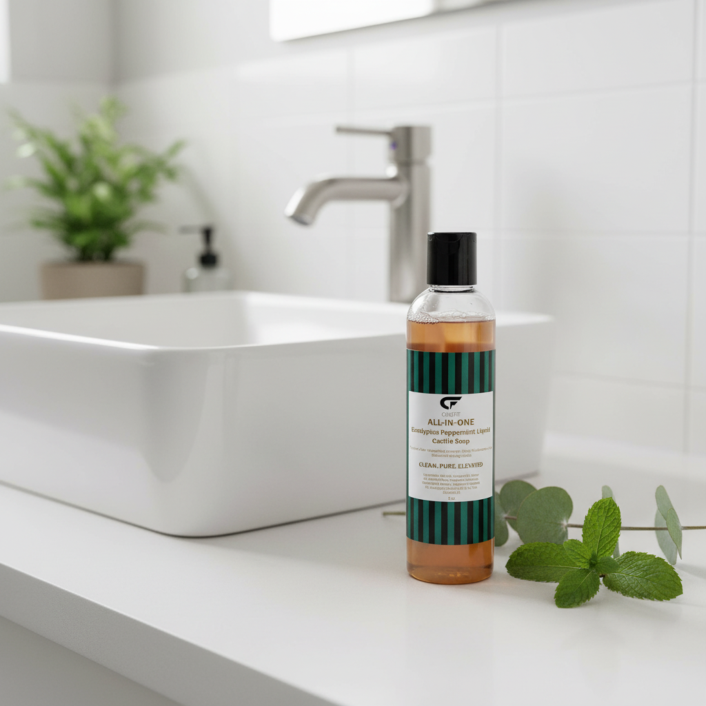 Castile Body Wash – Next to Sink