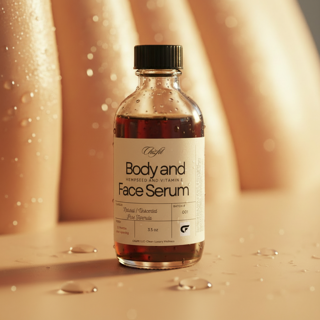 Face Serum – Skin Hydration with Label
