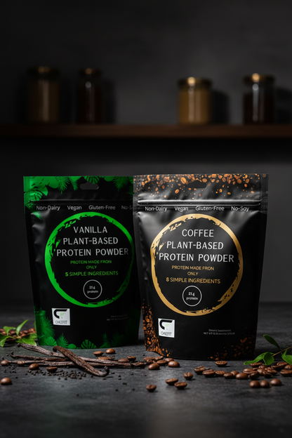 Chizfit Plant-Based Protein Variety Bundle (Vanilla + Coffee)