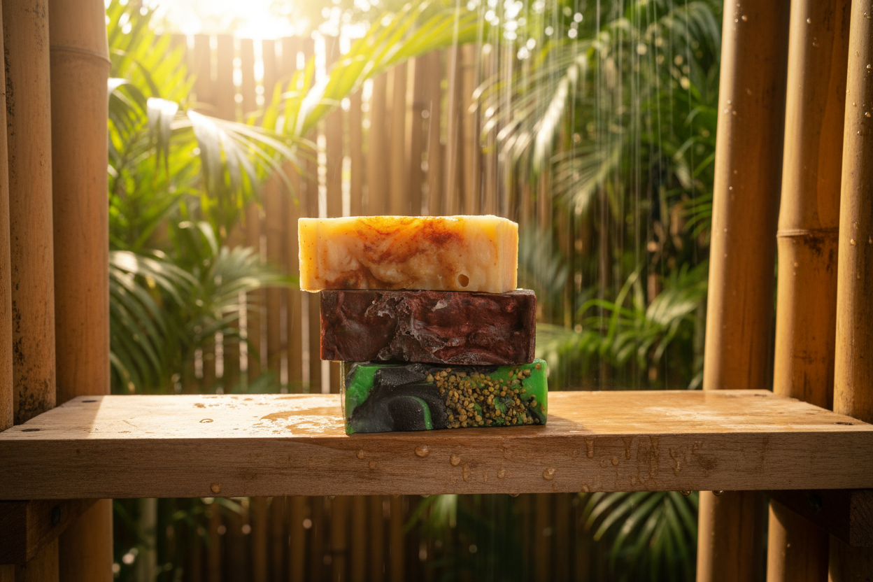 Soap Bundle Tropical Outdoor Shower